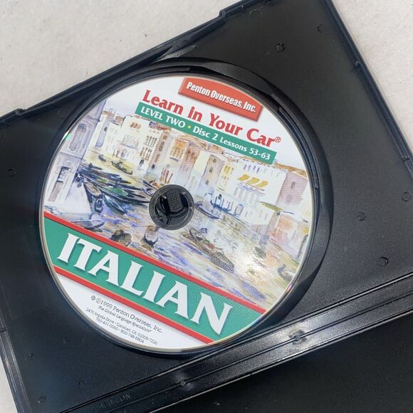Learn in Your Car Italian Level One and level 2 Raymond, Henry disc CD travel - Picture 5 of 8